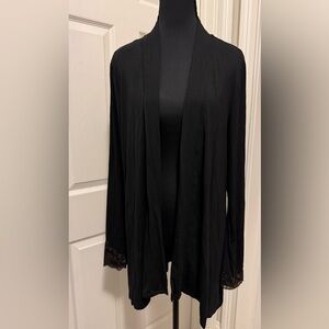 Soma Black Cardigan Sweater Wrap